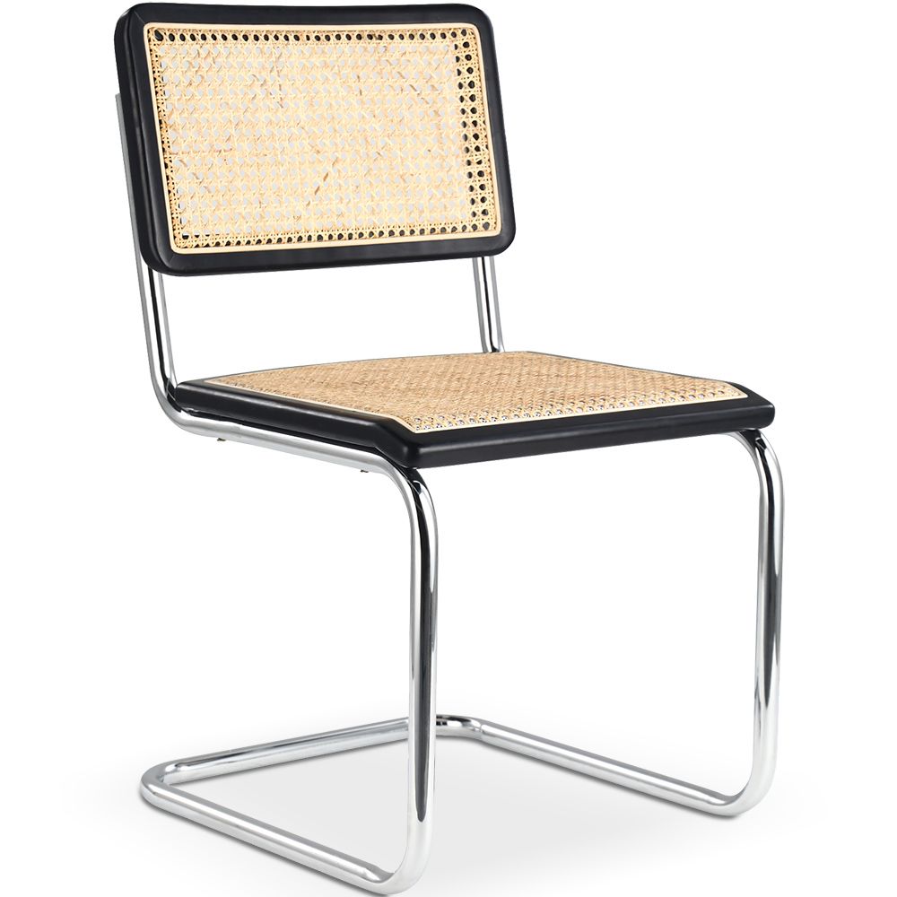 Chaise de Salle à Manger - Design Vintage - Bois et Rotin - Nouvelle Édition - Bruna image 8