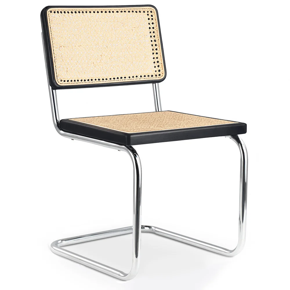 Chaise de Salle à Manger - Design Vintage - Bois et Rotin - Nouvelle Édition - Bruna image 8