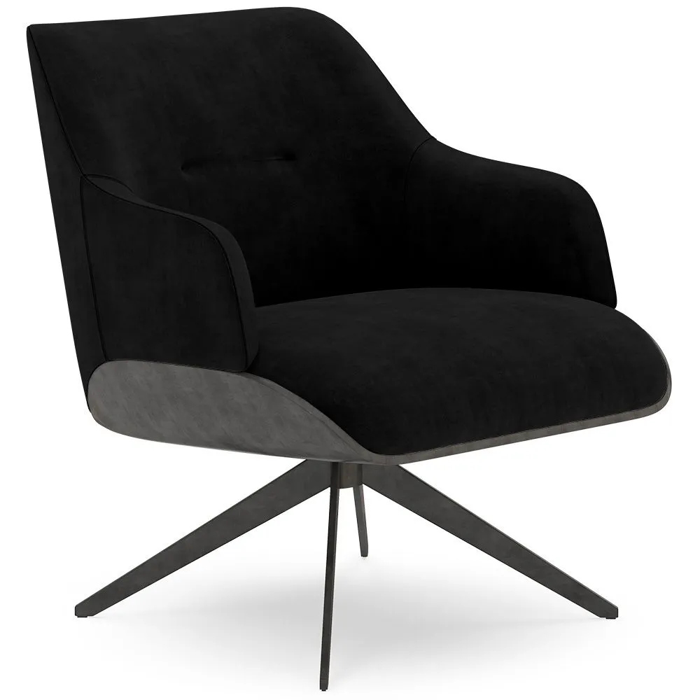 Fauteuil Moderne Rembourré Style Mid-Century - Clark image 8