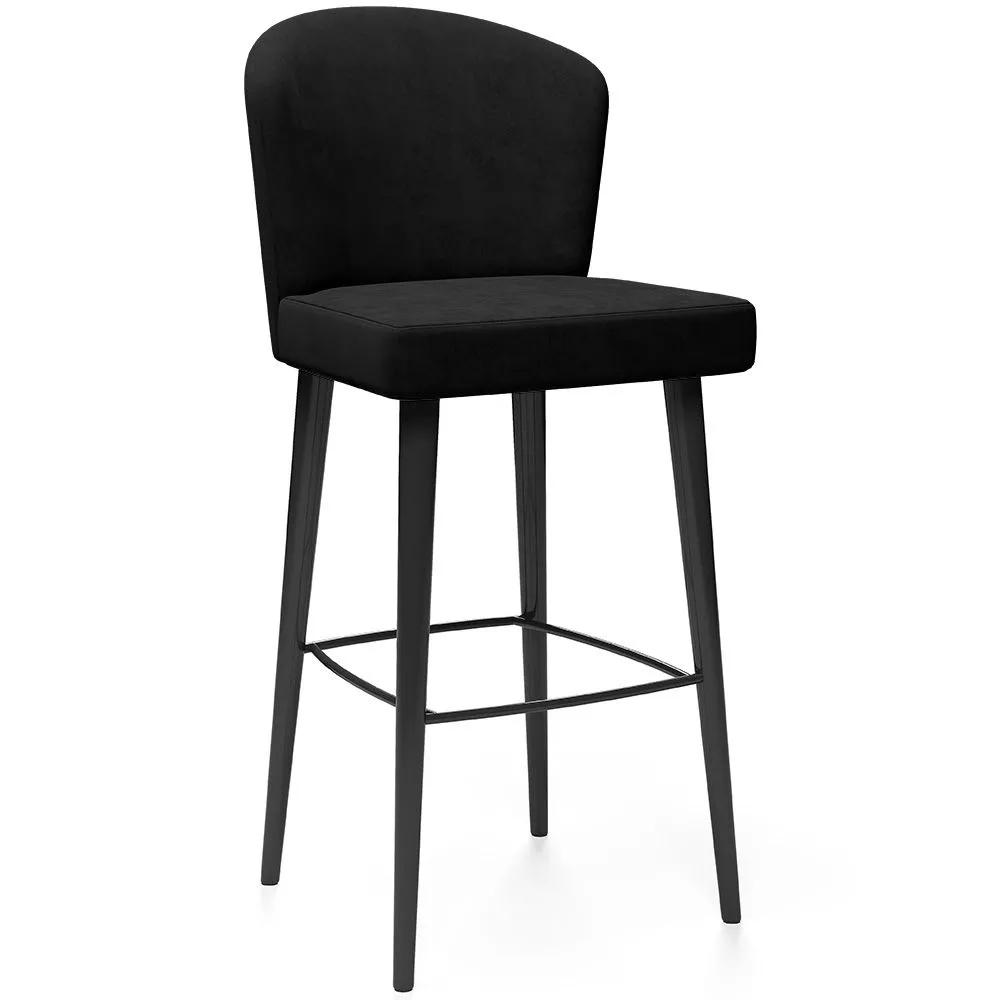 Tabouret de Bar en Velours - Design Moderne et Premium pour Restaurants, Hôtels et Maisons - Velvet Icon image 8
