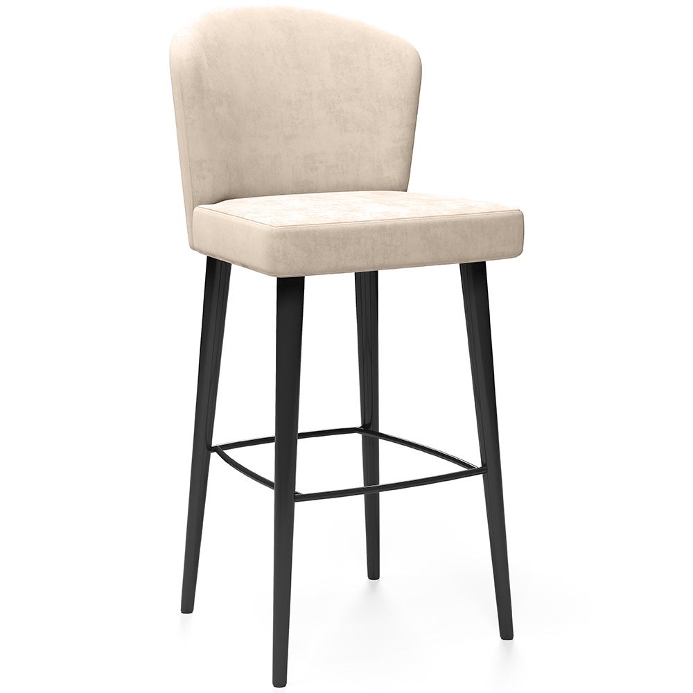 Tabouret de Bar en Velours - Design Moderne et Premium pour Restaurants, Hôtels et Maisons - Velvet Icon image 8