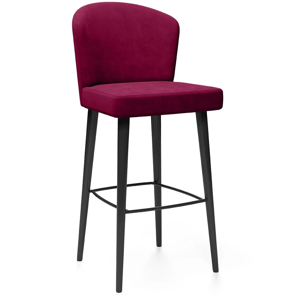 Tabouret de Bar en Velours - Design Moderne et Premium pour Restaurants, Hôtels et Maisons - Velvet Icon image 8