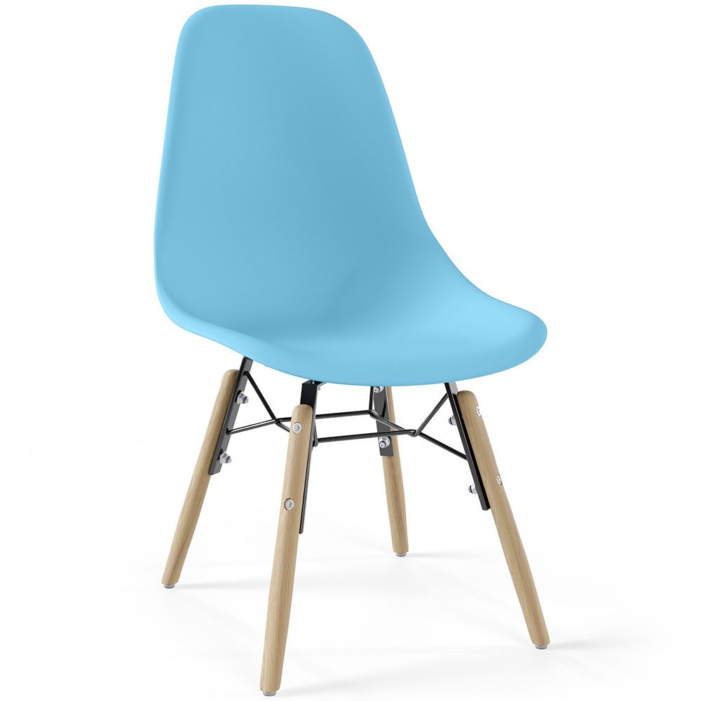 Chaise Enfant - Design Scandinave - Pieds en Bois - Skögur image 8