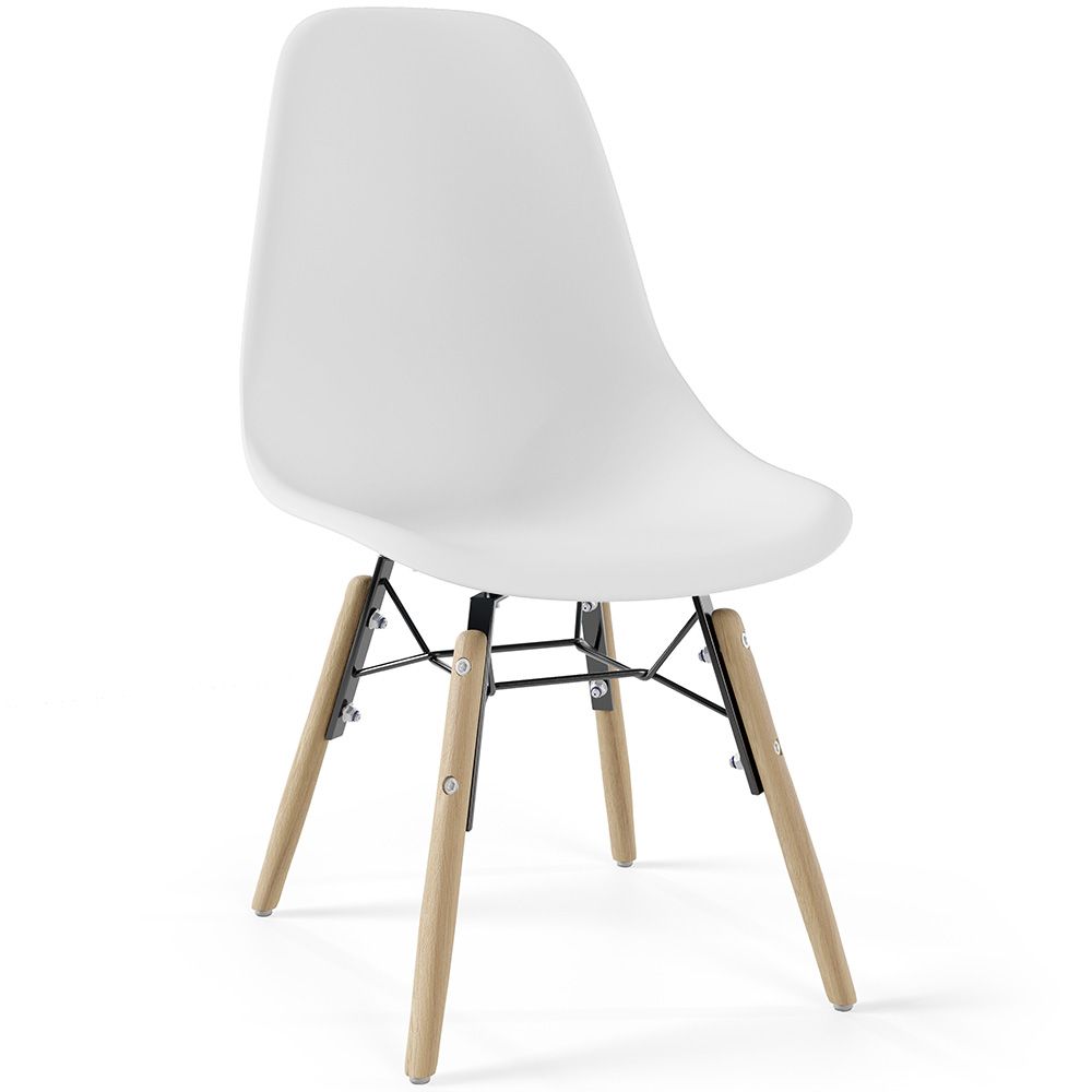 Chaise Enfant - Design Scandinave - Pieds en Bois - Skögur image 8