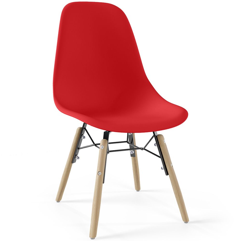 Chaise Enfant - Design Scandinave - Pieds en Bois - Skögur image 8