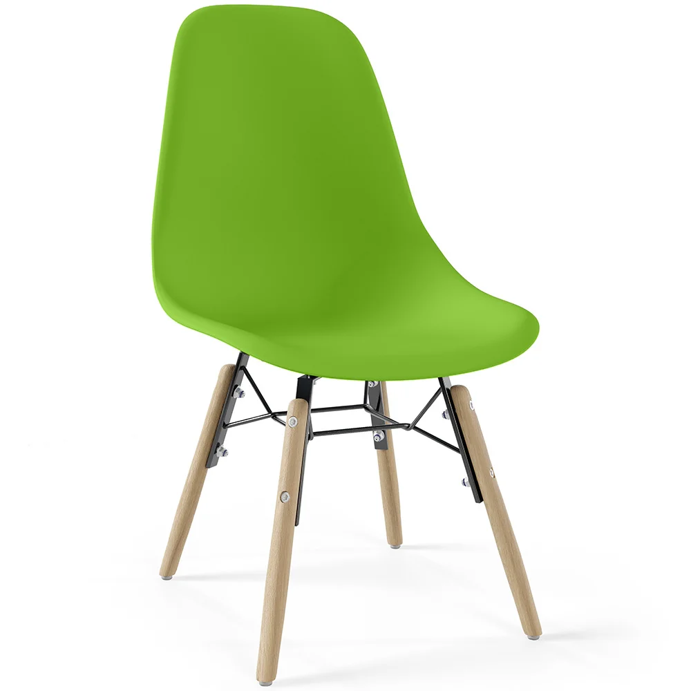 Chaise Enfant - Design Scandinave - Pieds en Bois - Skögur image 8