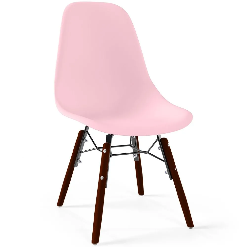Chaise Enfant - Design Scandinave - Pieds en Bois Foncé - Skögur image 8