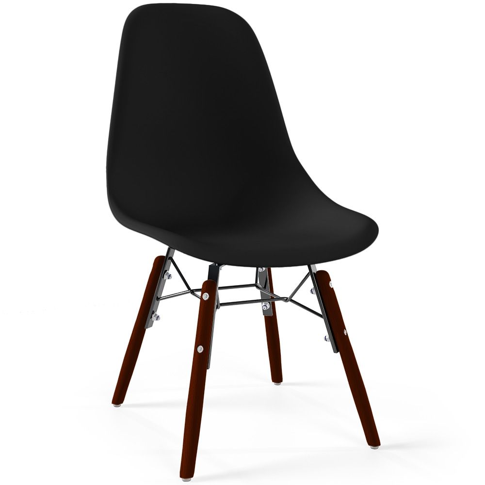 Chaise Enfant - Design Scandinave - Pieds en Bois Foncé - Skögur image 8