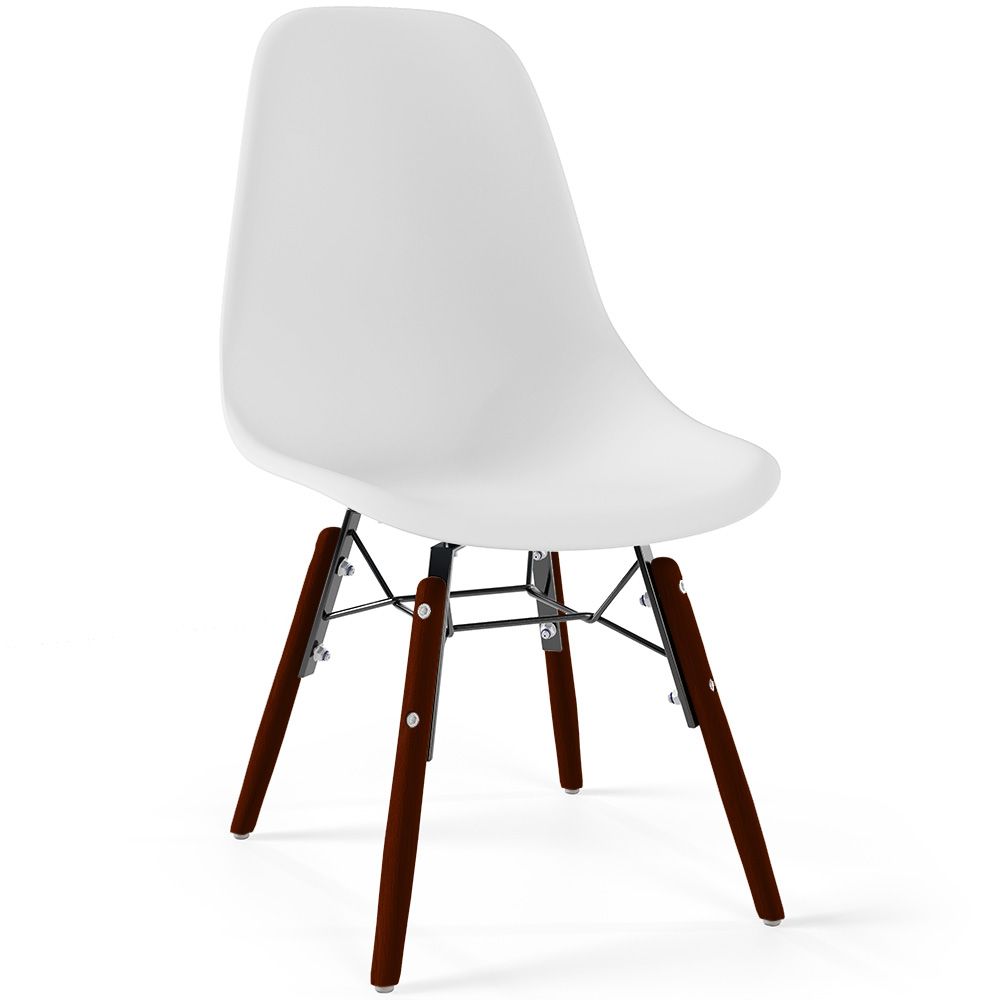 Chaise Enfant - Design Scandinave - Pieds en Bois Foncé - Skögur image 8