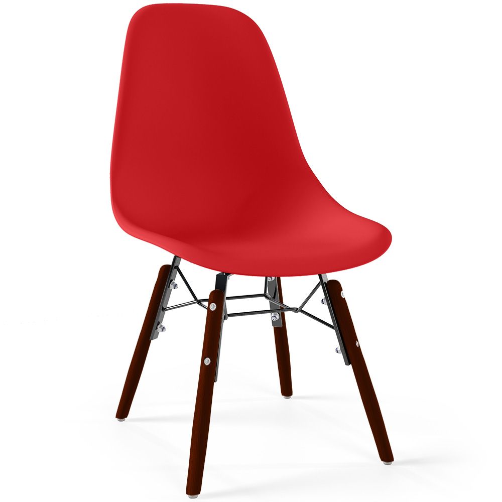 Chaise Enfant - Design Scandinave - Pieds en Bois Foncé - Skögur image 8
