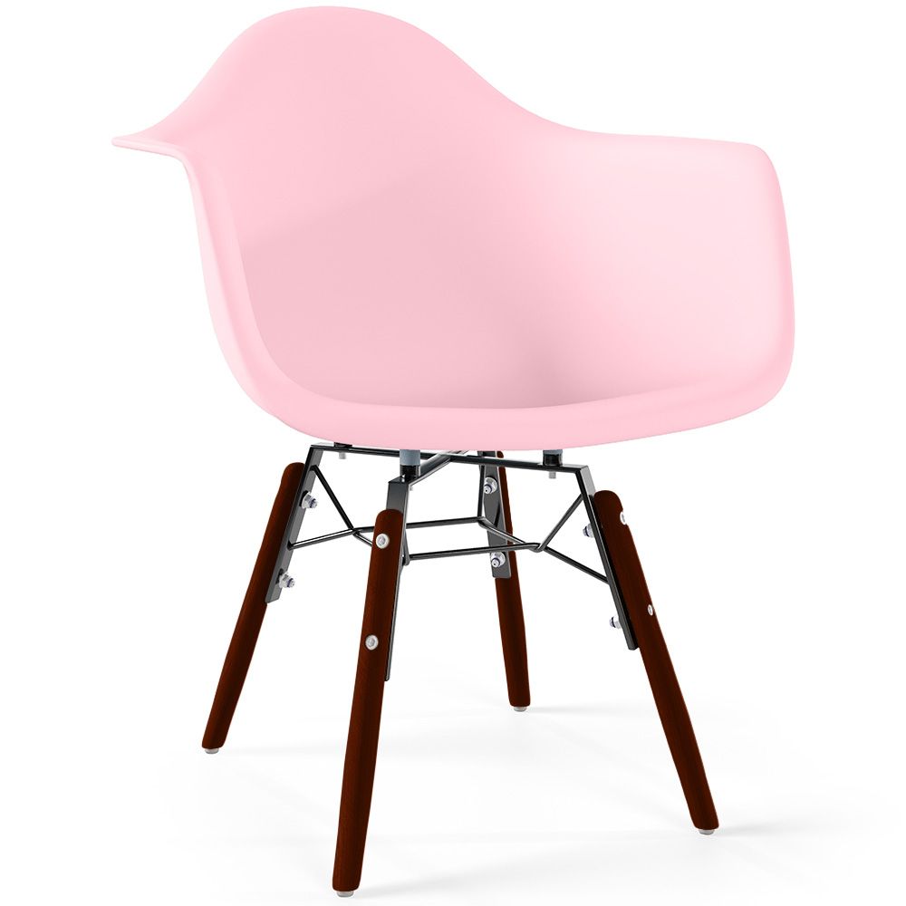 Chaises Enfant - Design Scandinave - Pieds en Bois Foncé - Nordika image 8