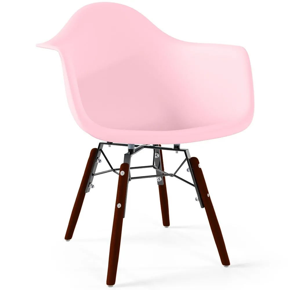 Chaises Enfant - Design Scandinave - Pieds en Bois Foncé - Nordika image 8