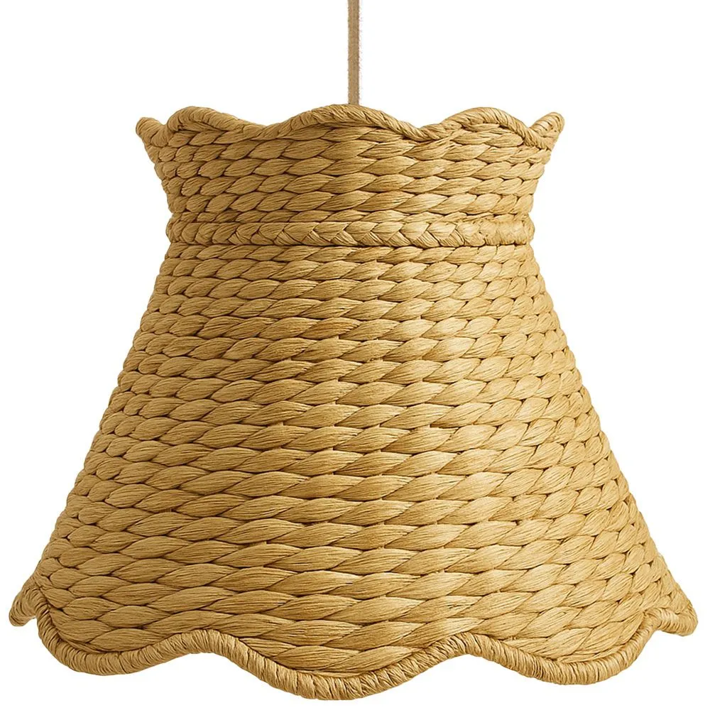 Lampe de Plafond en Rotin – Lampe Suspendue Style Naturel – Tyna image 8
