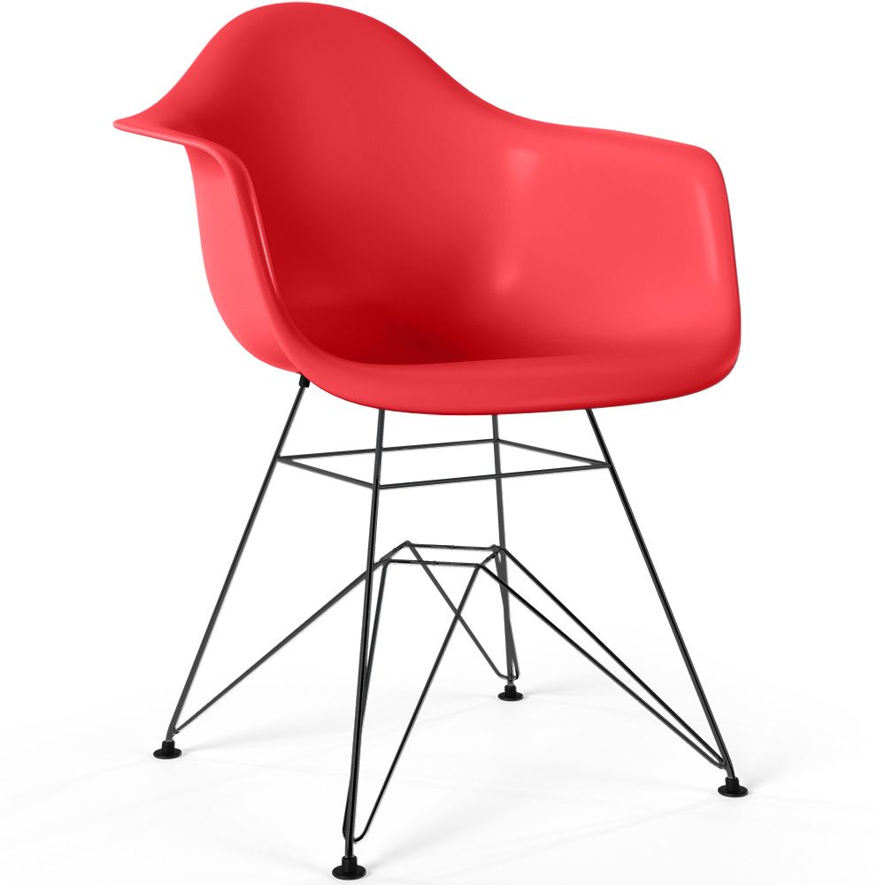 Chaise de Salle à Manger - Design Scandinave et Pieds en Métal Noir - Nordika image 8
