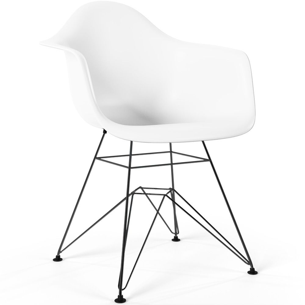 Chaise de Salle à Manger - Design Scandinave et Pieds en Métal Noir - Nordika image 8