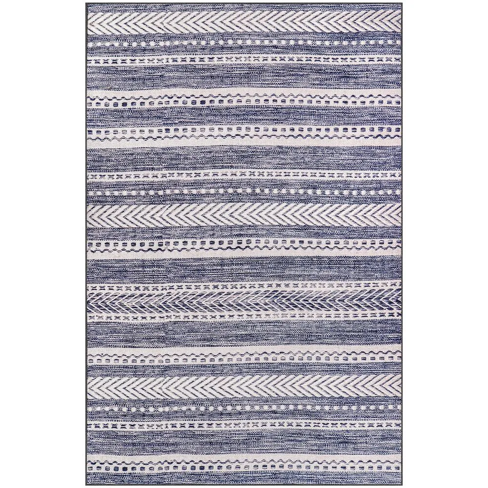 Grand Tapis au Design Ethnique Boho - (290x200 cm) - Velour image 8