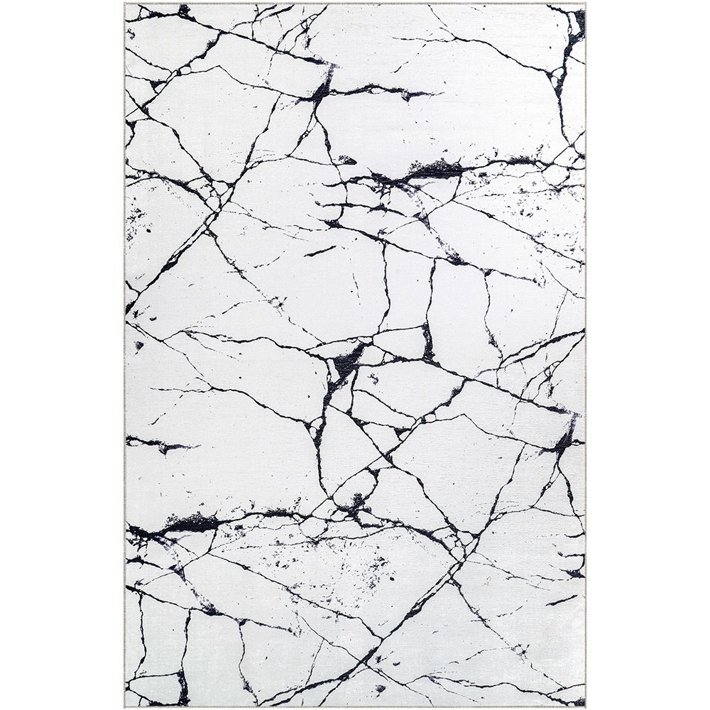 Grand Tapis au Design Moderne Effet Marbre - (290x200 cm) - Calico image 8