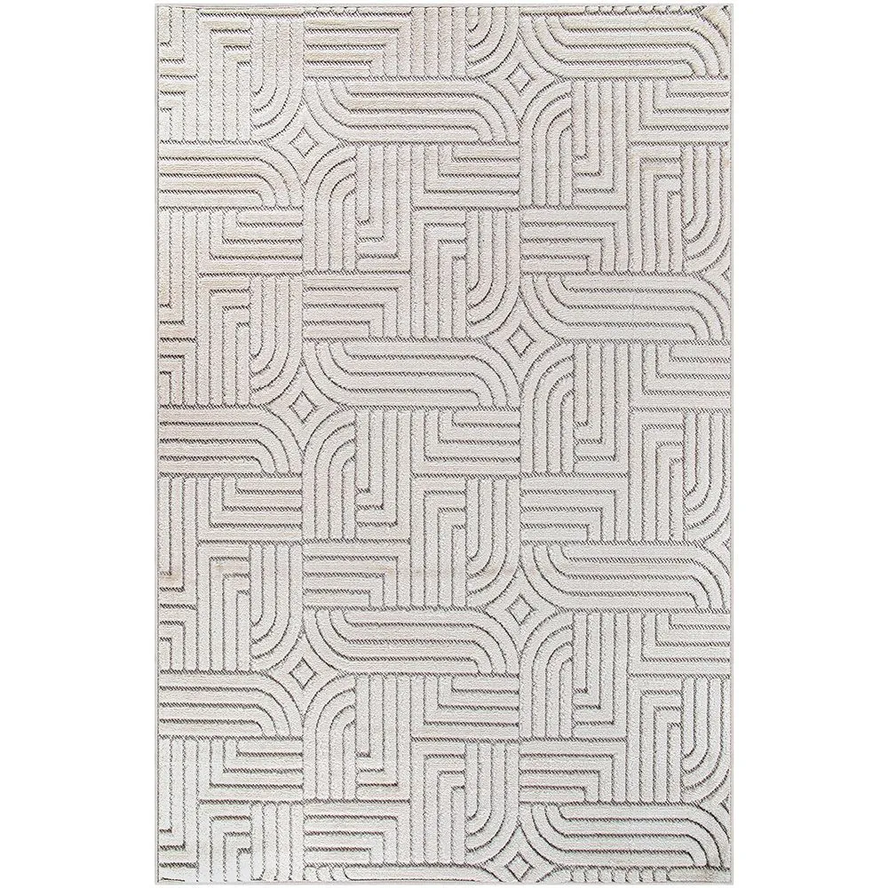 Grand Tapis Design Contemporain et Moderne - Beige (290x200 cm) - Rosella image 8