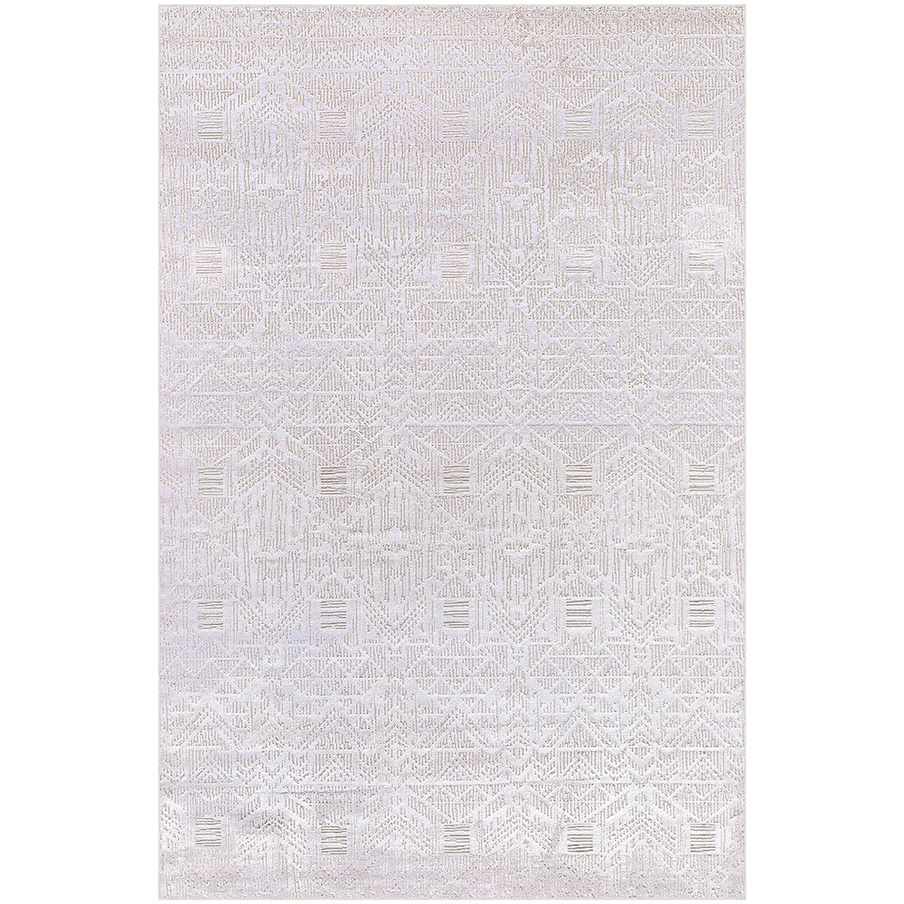 Grand Tapis Design Contemporain et Moderne - Beige (240x 340 cm) - Pomona image 8