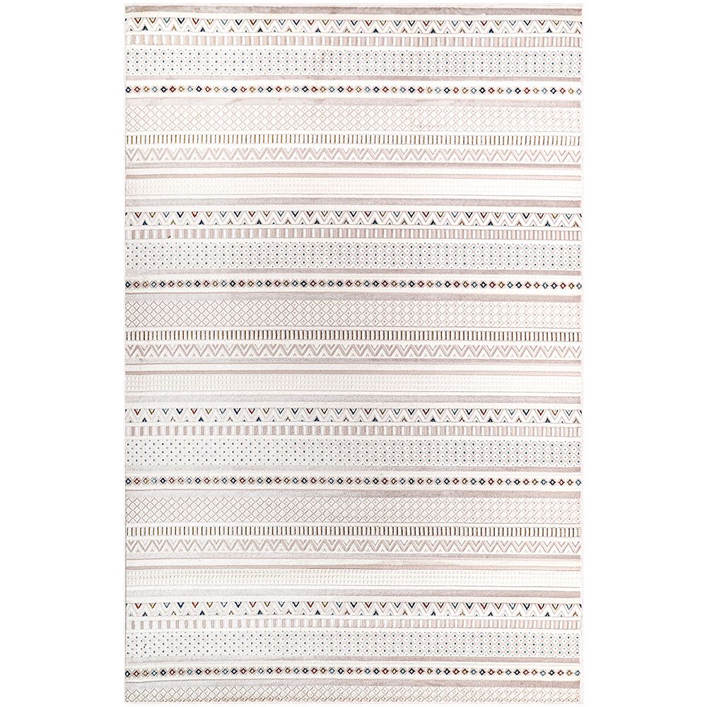 Grand Tapis Design Contemporain et Moderne - Beige (290x200 cm) - Ferrum image 8