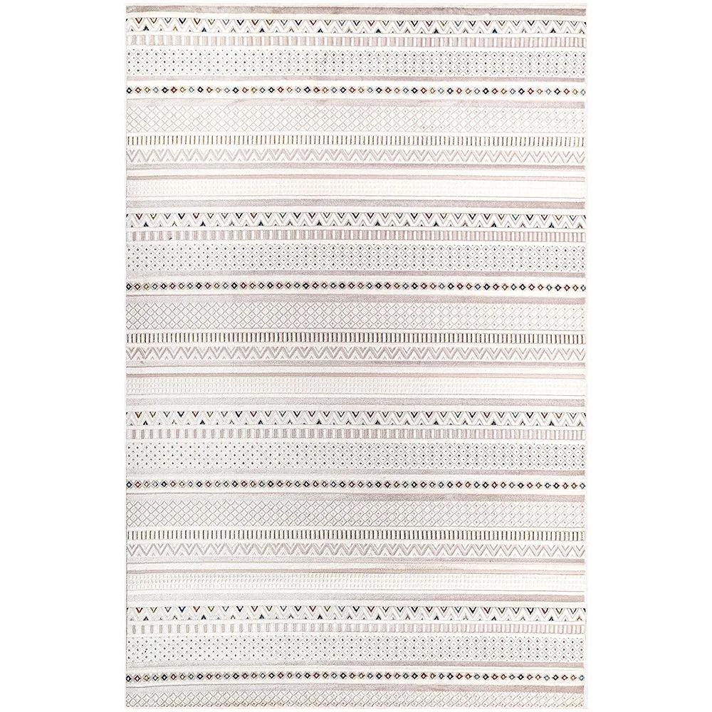 Grand Tapis Design Contemporain et Moderne - Beige (290x200 cm) - Ferrum image 8