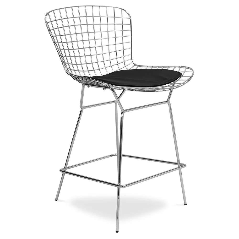 Tabouret Design Grille Métallique - Lived image 8