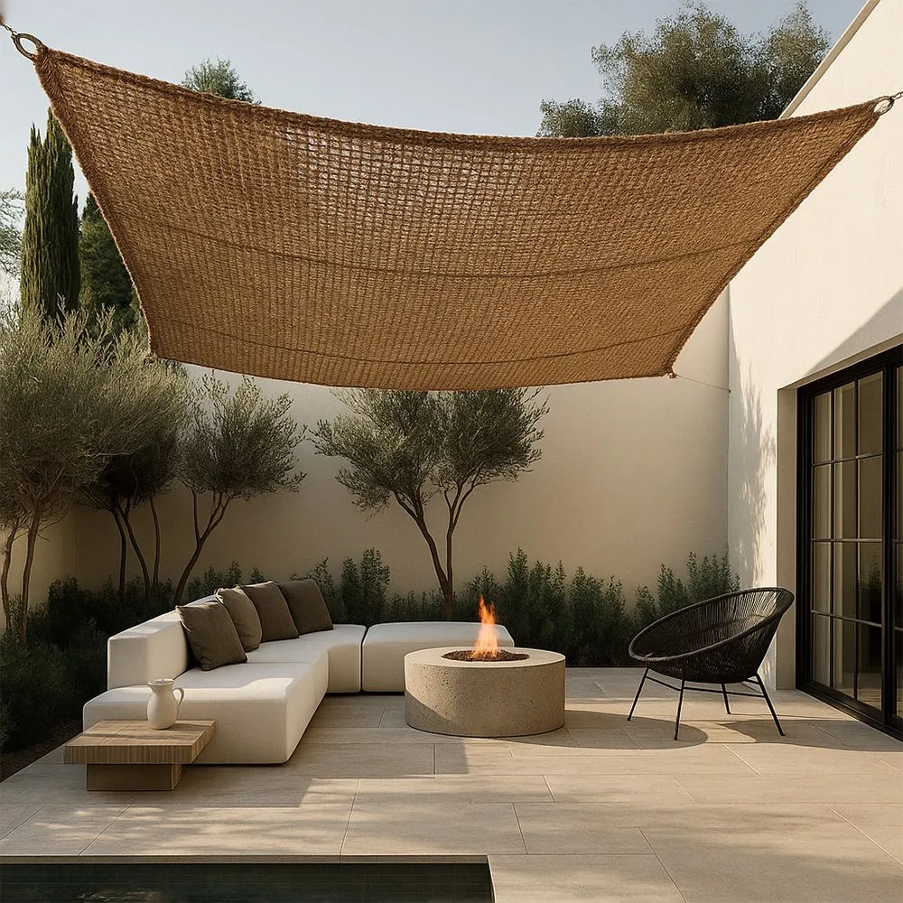Auvent en fibre de coco 2x4M - Voile d'ombrage 100 % naturel image 8
