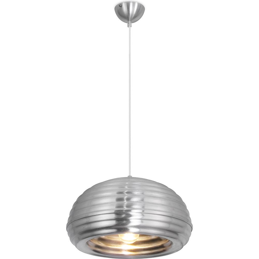 Lampe de plafond - Lampe suspendue argentée - Spelunking image 8