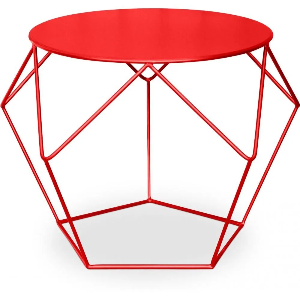 Table d'appoint - Design industriel - Métal - Diamond image 8