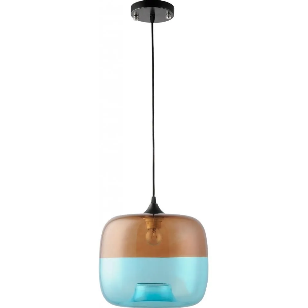 Lampe de plafond en cristal - Lampe suspendue bleue - Bluey image 8
