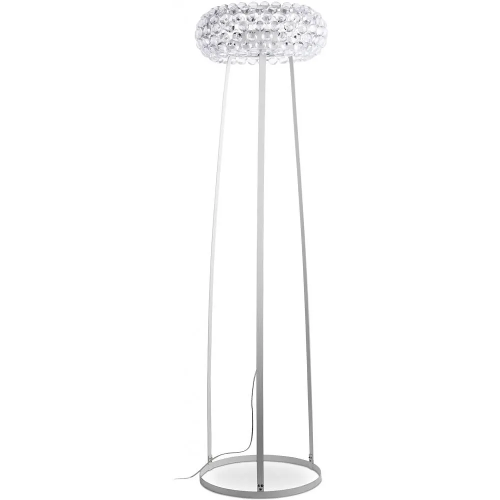 Lampadaire - Lampe de Salon avec Boutons en Cristal - Savoni image 8