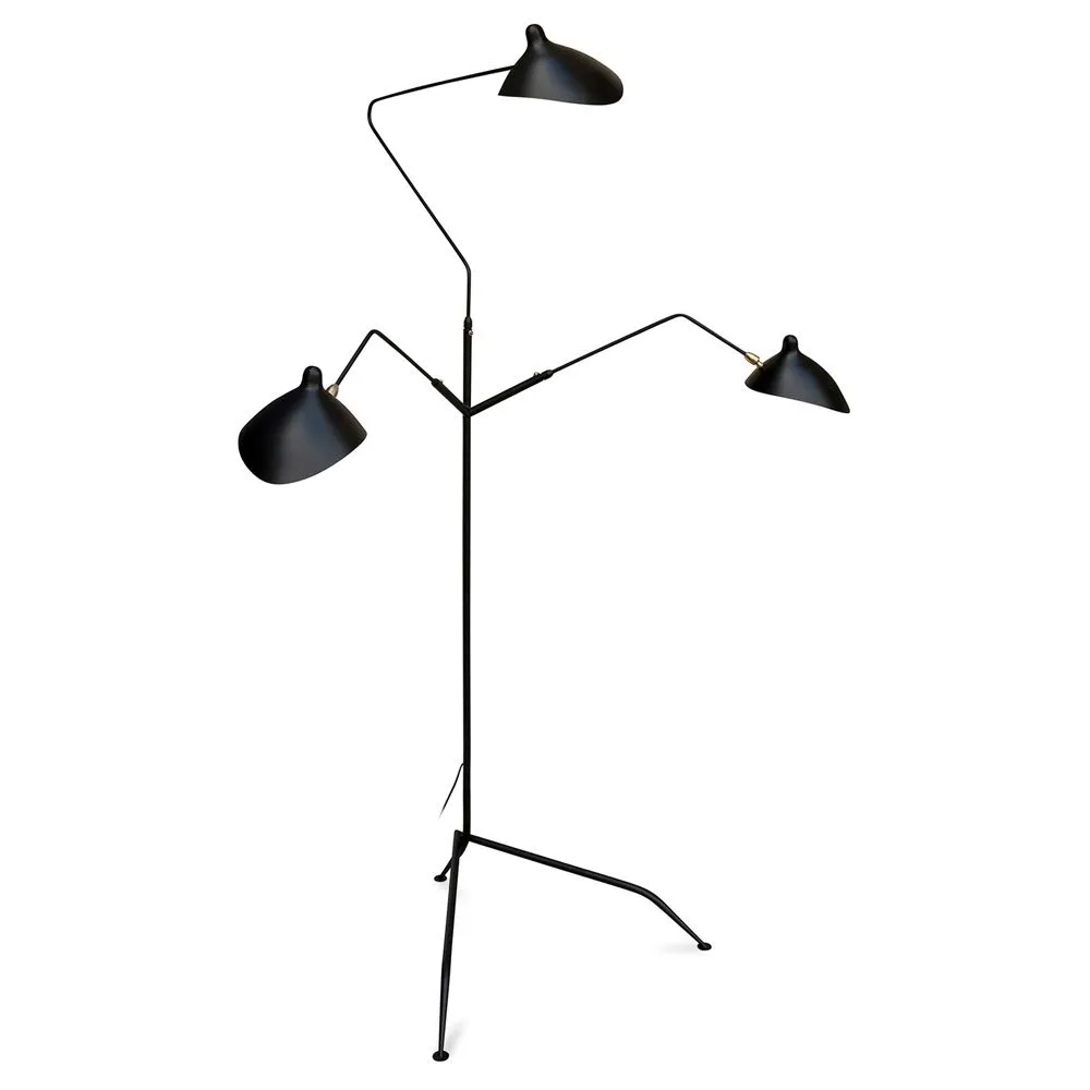 Lampe de sol - Lampe de salon - 3 bras - Giorge




 image 8