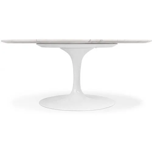 Table à manger ronde - 110 cm - Marbre - Tulip image 8