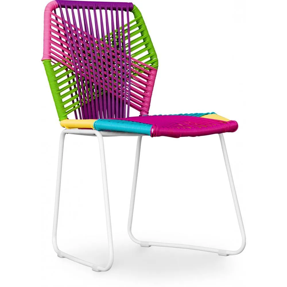 Chaise d'extérieur - Chaise de jardin - Multicolore - Frony image 8