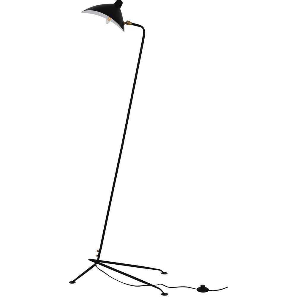 Lampadaire Noir - Lampe de Salon - Giorge image 8