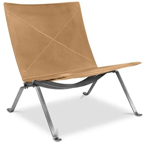 Chaise longue - chaise design - cuir - Buyo image 8