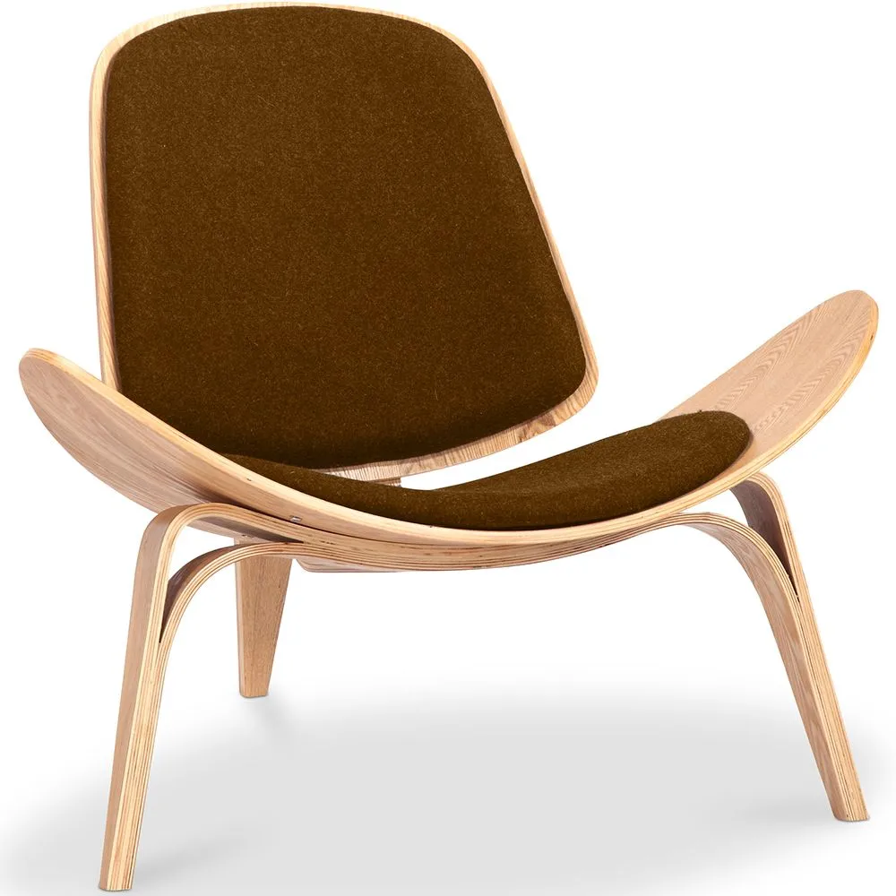 Fauteuil design - Fauteuil scandinave - Revêtement en tissu - Lucy image 8