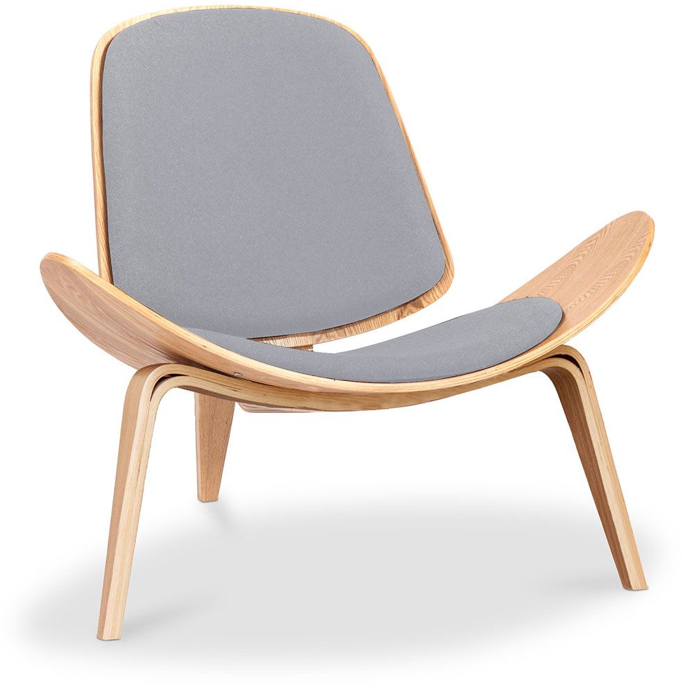 Fauteuil design - Fauteuil scandinave - Revêtement en tissu - Lucy image 8