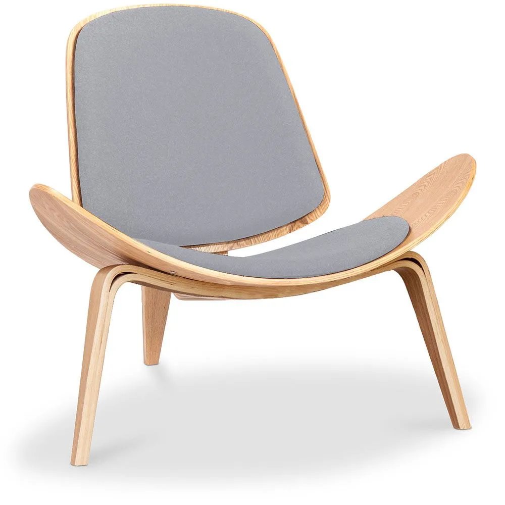 Fauteuil design - Fauteuil scandinave - Revêtement en tissu - Lucy image 8