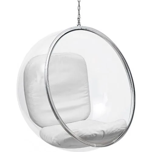 Fauteuil suspendu design - Revêtement en similicuir - Popi image 8