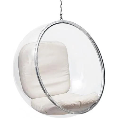 Fauteuil suspendu design - Revêtement en similicuir - Popi image 8