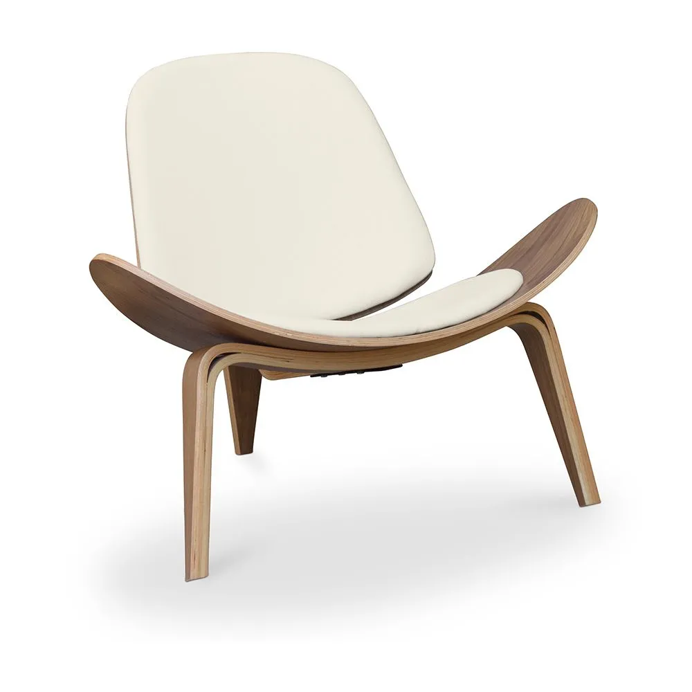 Fauteuil design - Fauteuil scandinave - Revêtement en similicuir - Lucy image 8