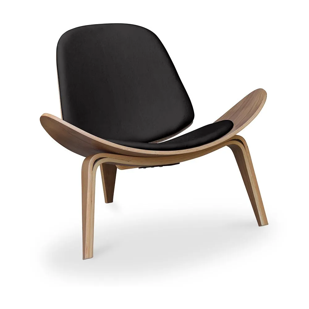Fauteuil design - Fauteuil scandinave - Revêtement en similicuir - Lucy image 8