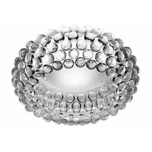 Lampe de plafond - Monture encastrée à boules de verre - 50cm - Savoni image 8