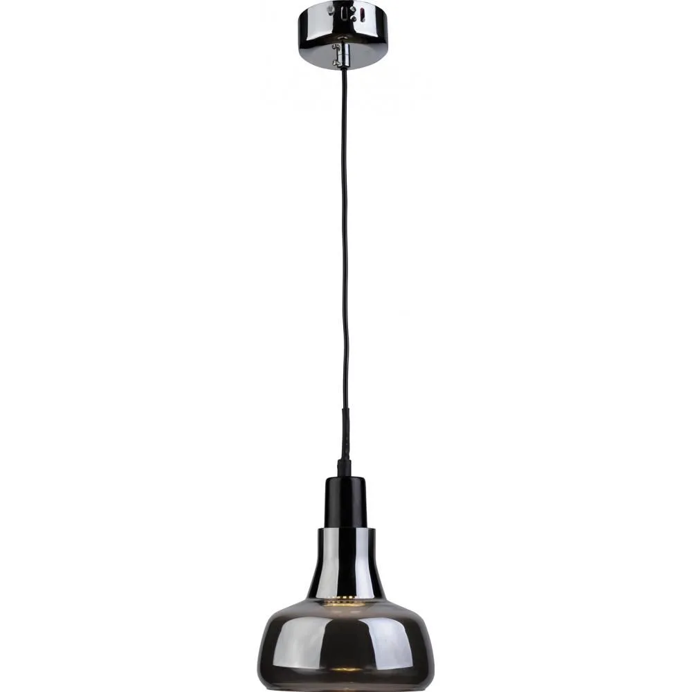 Lampe de Plafond - Lampe Suspendue - Métal Chromé - Moyenne - Blake image 8
