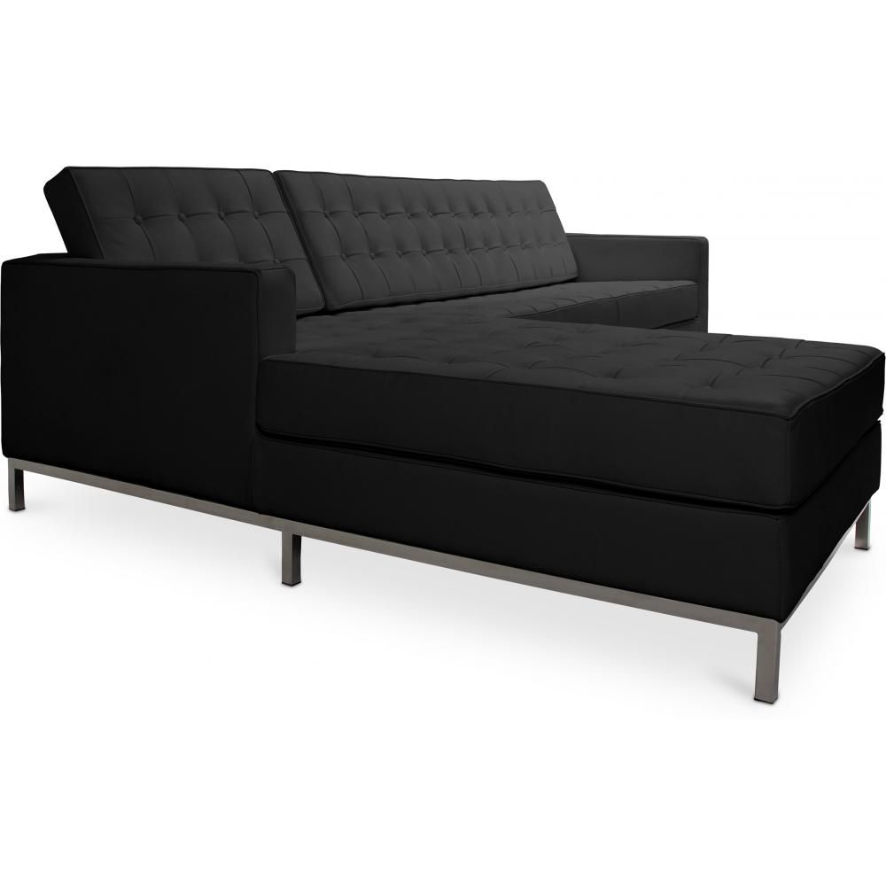 Chaiselongue Design - Cuir recouvert - Nova image 8