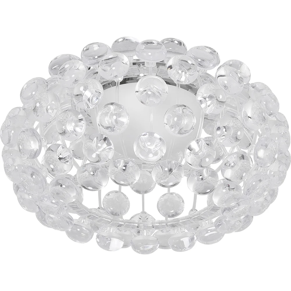 Lampe de plafond - Monture encastrée à boules de verre - 35cm - Savoni image 8