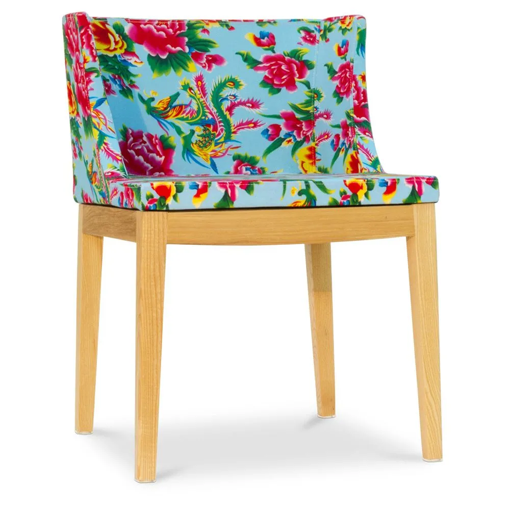 Chaise de salle à manger - Pieds transparents - Design à motifs - Mademoiselle image 8