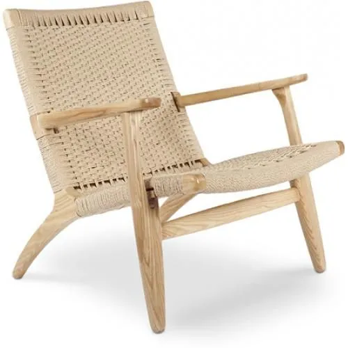 Fauteuil de Salon en Bois et Corde - Design Artisanal Boho Bali - Birma image 8