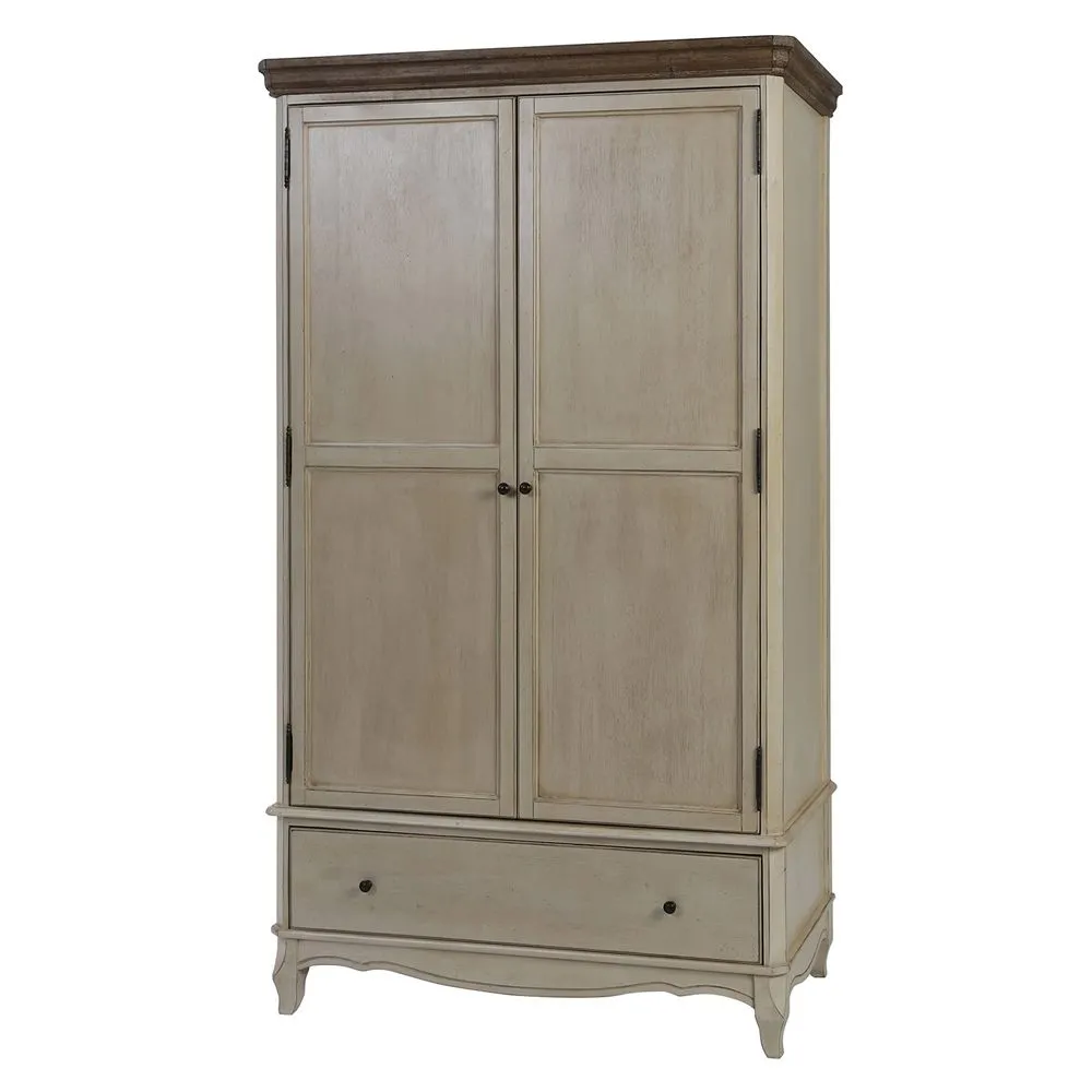 Garde-Robe Style Rustique - Bois Ciré image 8